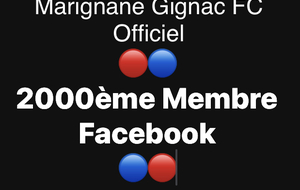 2000 membres sur Facebook