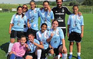 U15 Féminines MGFC Vainqueur de la coupe lolo GOMBERT édition 2019