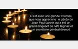 Deces Jean Paul LANNE
