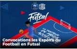 Espoirs du foot - Rassemblement Futsal U14 et U15 G le 19 avril 2023