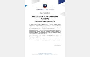Présentation de la saison de National